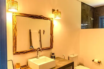 Uma casa de banho em Casa Pipa - Pontal de Maceió