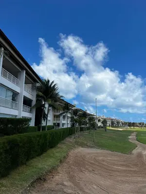 O edifício onde o apartamento está situado