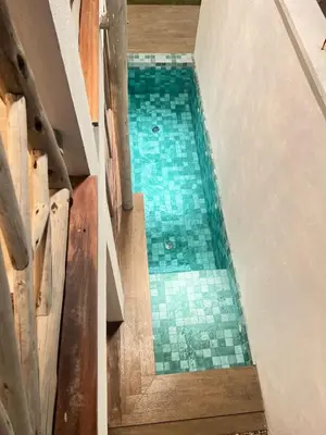 A piscina em ou perto de Saona Bangalôs Taíba