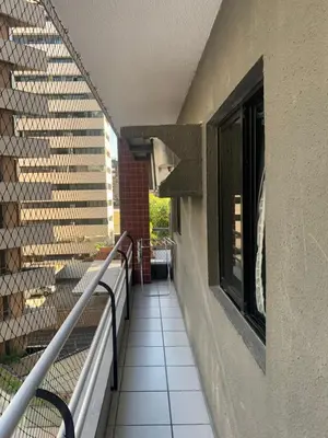 Uma varanda ou terraço em Apartamento Porto de Iracema