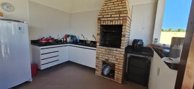 A cozinha ou kitchenette de Meu Chale Flecheiras