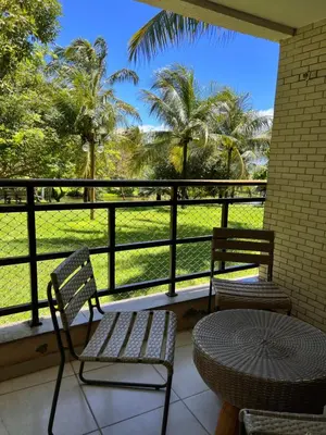Uma varanda ou terraço em Beach Place Resort - Térreo
