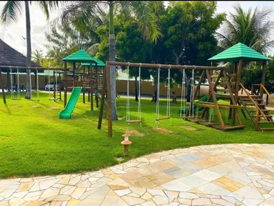 A área de jogos para crianças em Beach Place Resort - Térreo