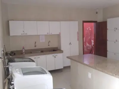 A cozinha ou kitchenette de Chalé La Fazenda