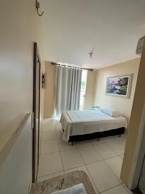 Uma cama ou camas num quarto em Várzea HOTEL
