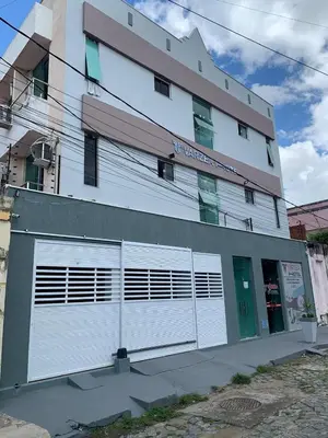 O edifício onde o hotel está situado