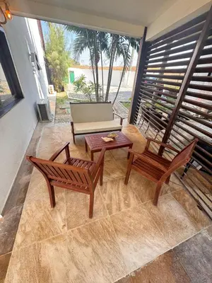 Uma varanda ou terraço em Taiba Beach Resort - Ap 106 BL A - IMOB TEMPORADA