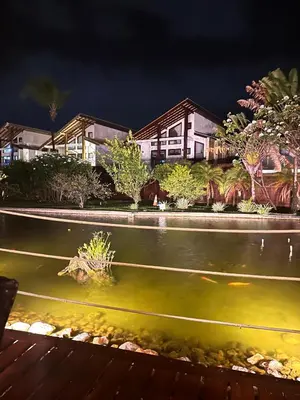 Um jardim no exterior de Taiba Beach Resort - Ap 106 BL A - IMOB TEMPORADA