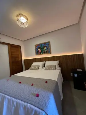 Uma cama ou camas num quarto em Casa ANNA JERI