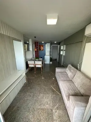Uma área de estar em Lindo Flat beira-mar