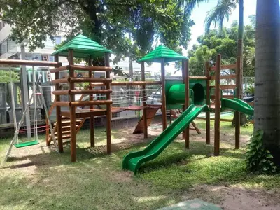 A área de jogos para crianças em Apartamento Landscape Beira Mar - Meireles