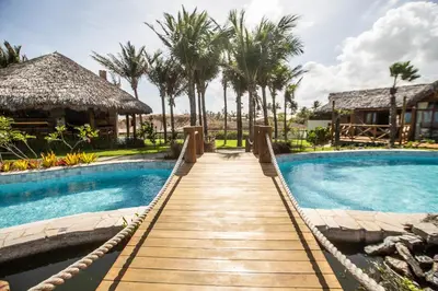 A piscina em ou perto de Rancho Noé Cumbuco