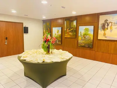 A planta de Hotel Bourbon - Quarto 1603 - Beira Mar de Fortaleza - Vista Mar