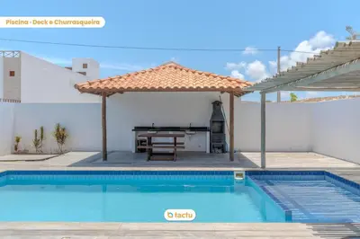 A piscina em ou perto de Apto 100m da praia no Pontal de Maceió por Tactu