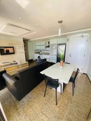 A cozinha ou kitchenette de Vista Meireles by DS Imóveis