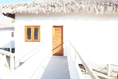 Uma varanda ou terraço em Jurema Branca Villa