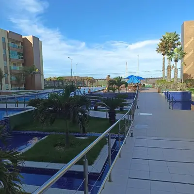 O edifício onde o apartamento está situado