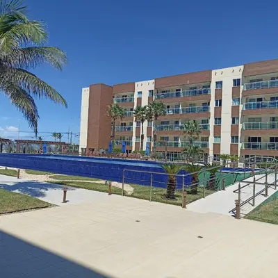 O edifício onde o apartamento está situado