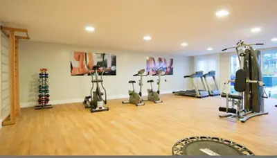 O centro de fitness e/ou as comodidades de fitness de LUGAR INCRÍVEL - VG FUN PRAIA DO FUTUTO FORTALEZA