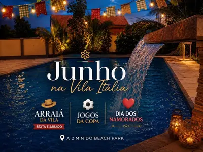 A piscina em ou perto de Pousada Vila Italia - Porto da Dunas