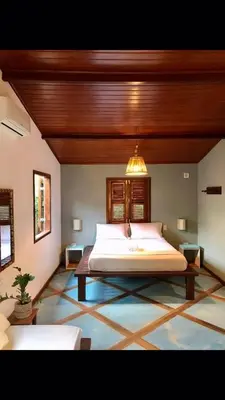 Uma cama ou camas num quarto em Dellacasa