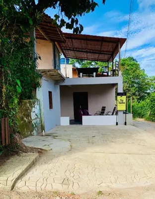 O edifício onde a casa de férias está situado
