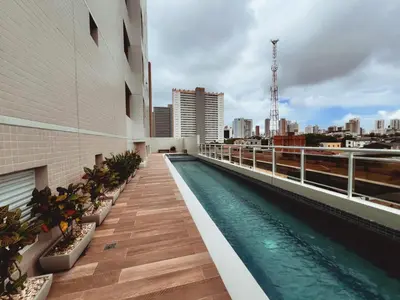 A piscina em ou perto de Aquarius Residence Praia de Iracema