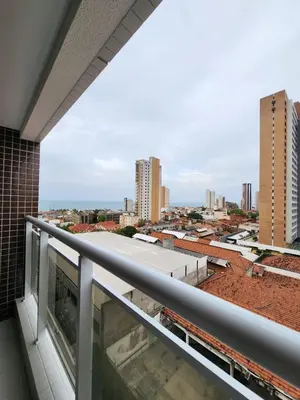 Uma varanda ou terraço em Aquarius Residence Praia de Iracema