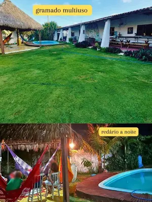 A planta de Portal Vida casa na Taiba - de frente ao mar - piscina - lagoa do kite