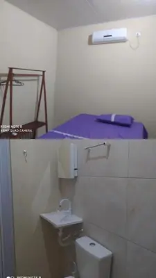 Uma casa de banho em Beach house icaraizinho