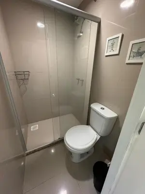 A planta de VGFUN Praia do Futuro Ap130 2 quartos 2 WCs 60m2-IMOB TEMPORADA