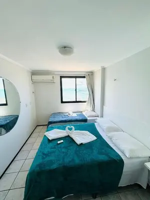 Uma cama ou camas num quarto em Porto Jangada by Holiday Stays