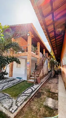 O edifício onde o apartamento está situado