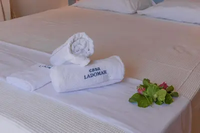 Uma cama ou camas num quarto em Casa LadoMar em Mundaú por Carpediem