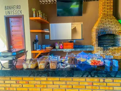 A planta de Vila Miná Pousada