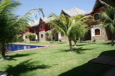 A piscina em ou perto de Flat La Fazenda