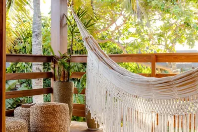 Um jardim no exterior de Vila Lion - Aldeia Jericoacoara Group