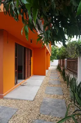 O edifício onde o apartamento está situado