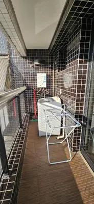A planta de 2201 - Vista mar lateral! Apto para 5 pessoas com ar e vaga