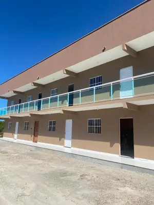 O edifício onde o apartamento está situado