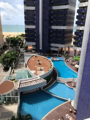 A piscina em ou perto de Lindo Ap vista Mar no Melhor de Fortaleza.