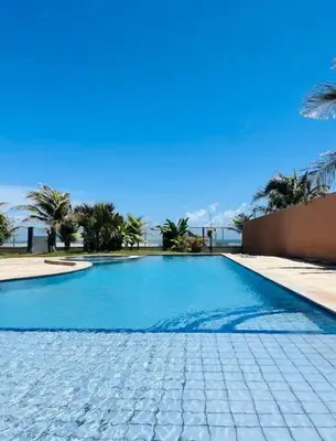 A piscina em ou perto de Flat Malua - Apartamento Pé Na Areia Com Vista Mar Taíba-CE