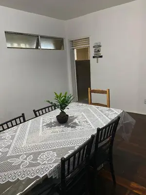 A planta de Apto exclusivo, 200m da praia, horario flexivel 24 horas