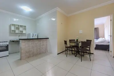 A cozinha ou kitchenette de Casa Incrível na Praia de Tabuba by Carpediem
