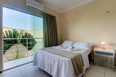 Uma cama ou camas num quarto em Casa Incrível na Praia de Tabuba by Carpediem