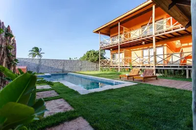 A piscina em ou perto de Casa Nós de Vento - Praia do Prea