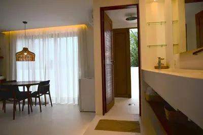 A planta de Condominio de Villa com quartos ou villas en aluguel : Kite Villas - 3 villas (Cajueiro, Carnauba e Beija Flor)