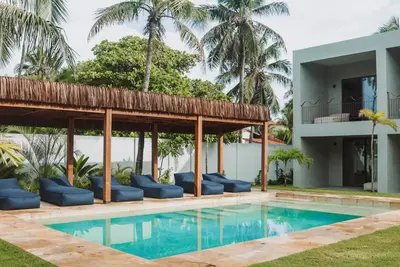 A piscina em ou perto de Luau Hotel
