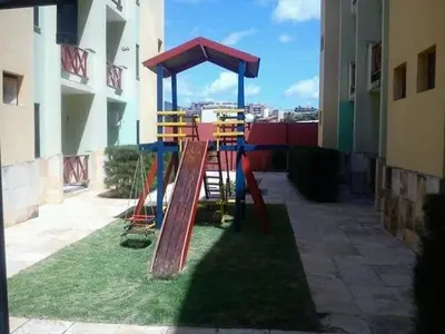A área de jogos para crianças em Apartmento Aquiraz - Crystal Park Flat