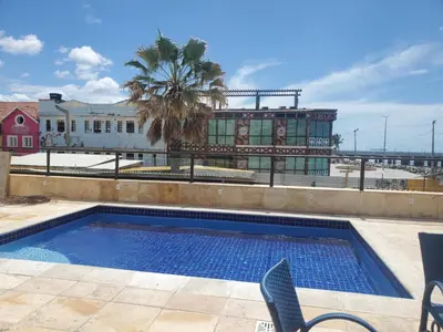 A piscina em ou perto de Tabajara Flat 807 Com piscina